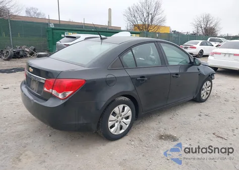 2013 Chevrolet Cruze Ls Auto from USA, damaged, VIN 1G1PA5SG1D7137781